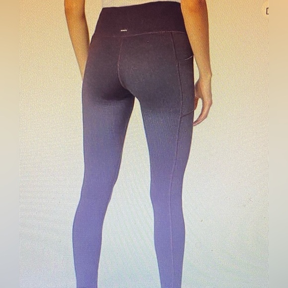 Mondetta Performance Luxury Brushed Jacquard High Waist Leggings Women XXL - Picture 9 of 10